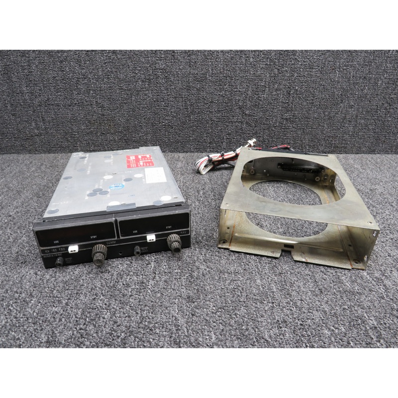 069-1024-31 Bendix KX-155 VHF NAV, COMM, Glideslope Rcvr, Tray, Mods (14V)