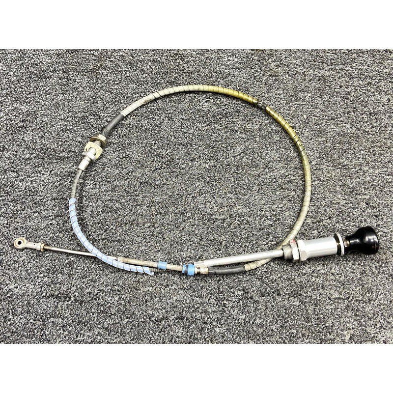 660226-007 Mooney M20K Throttle Control Cable Assembly w Spacer (Length: 50.50)