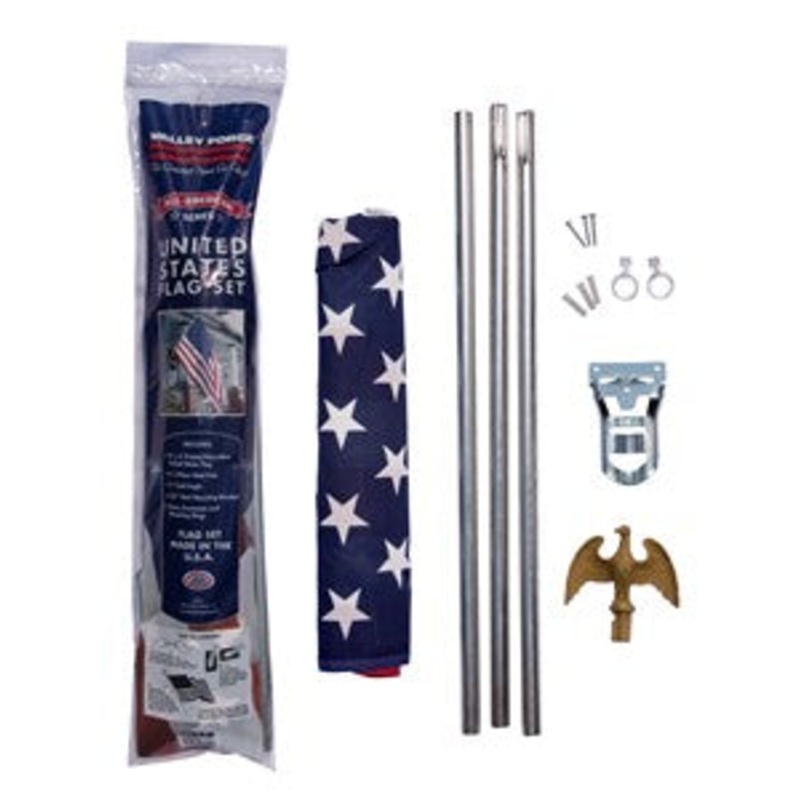 Valley Forge Flag All-American Series 3-piece Pole Kit