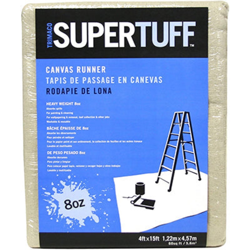 4X15 PREMIUM CANVASDROP CLOTH 80Z