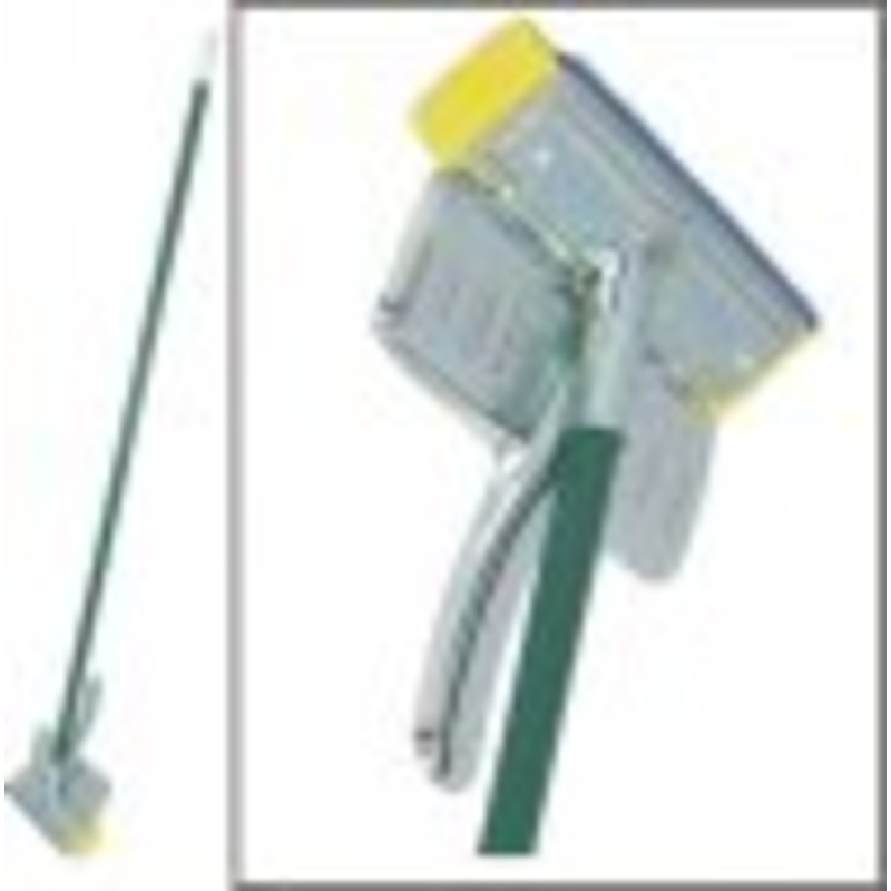 Metal Sponge Mop Cellulose Sponge W/ Scrubber