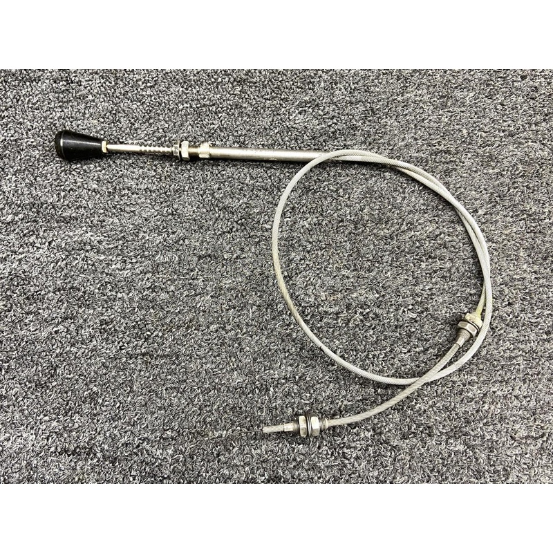 640258-007 Mooney M20K Cabin Heater Control Cable Assembly (Length: 46.75)