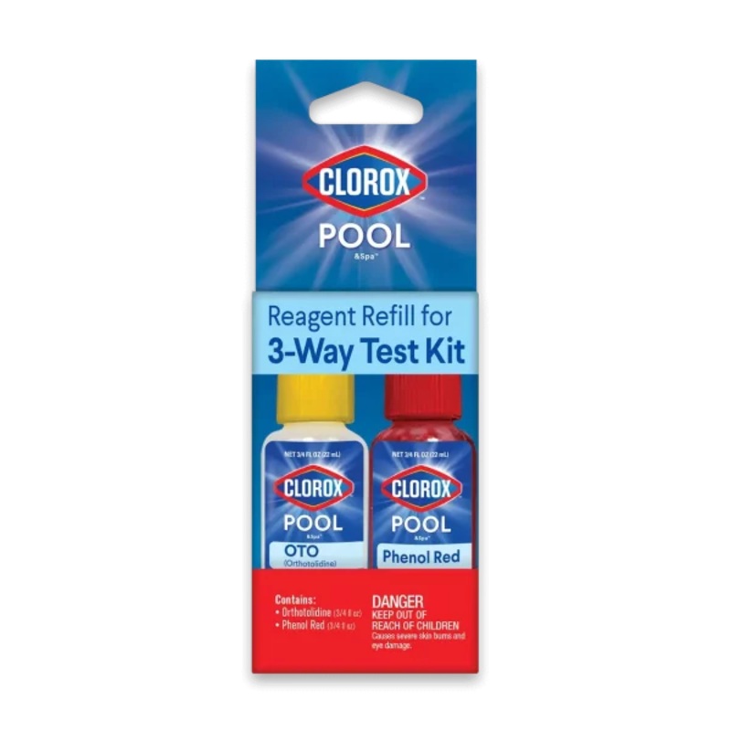 Clorox Pool & Spa Reagent Refill for 3-Way Test Kit