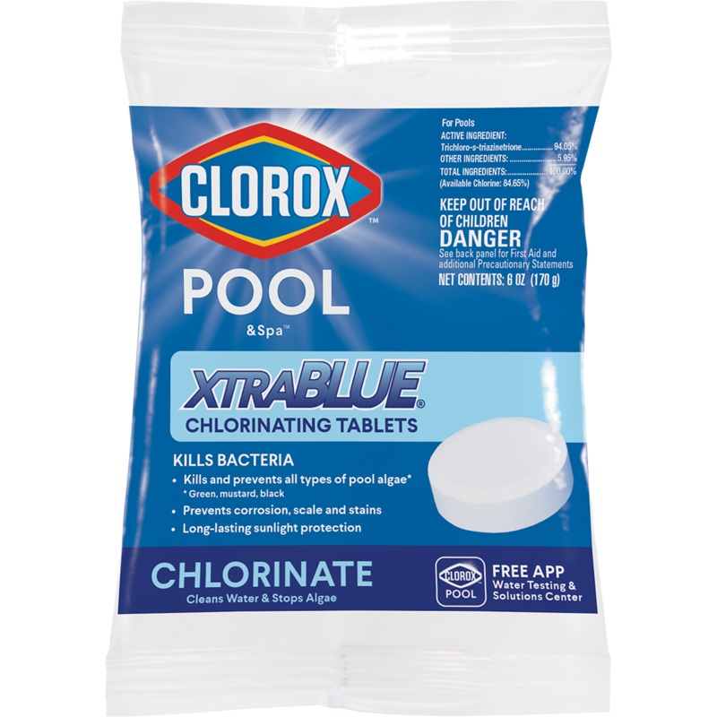 Clorox Pool & Spa XtraBlue+ 3 Chlorinating Tablets