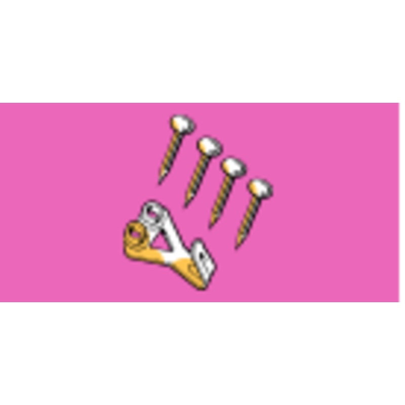 Midwest Fastener Concrete & Brick Picture Hanger 50 lbs.