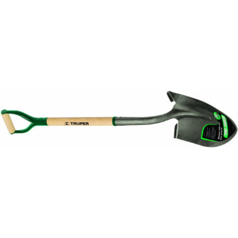 Truper Shovel Round Point D-Handle