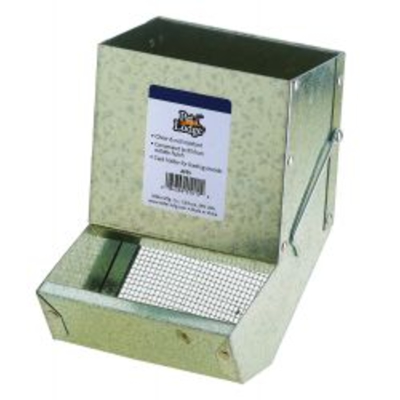 Pet Lodge Metal Small Animal Feeder with Sifter Bottom