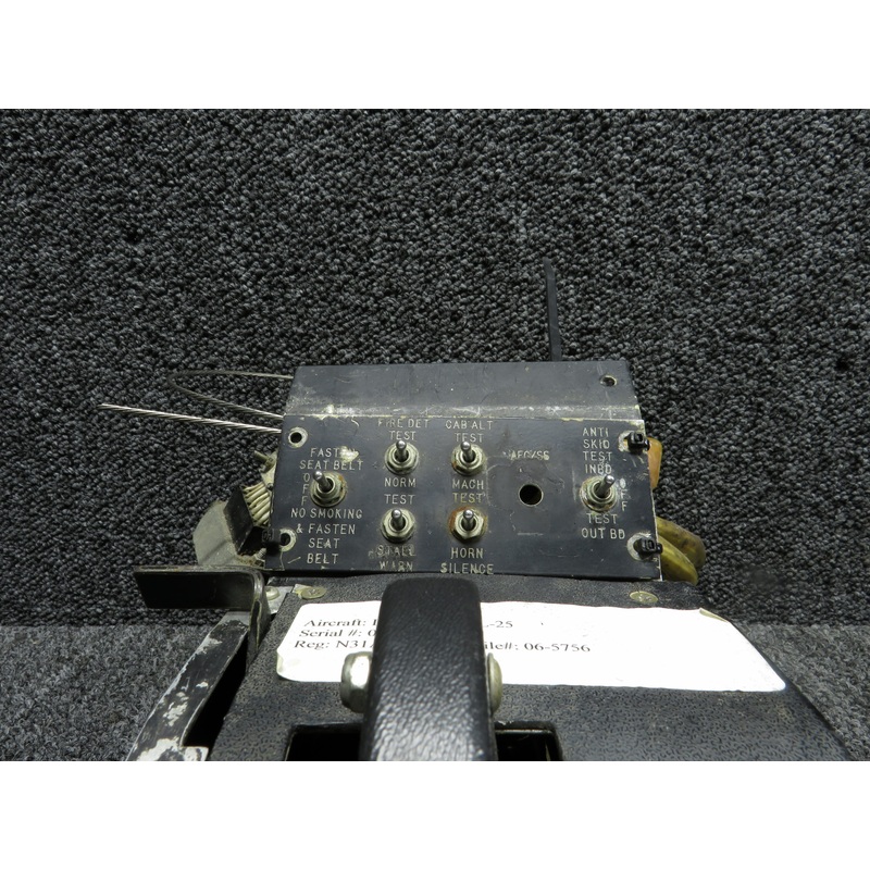 1-4930-3 Learjet L25 Engine Control Throttle Quadrant Assembly