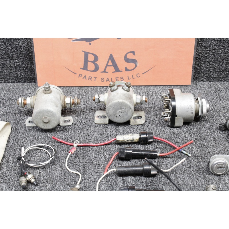 Piper PA28-181 Goodie Bag with Relays, Starter, Lock, Straps, etc