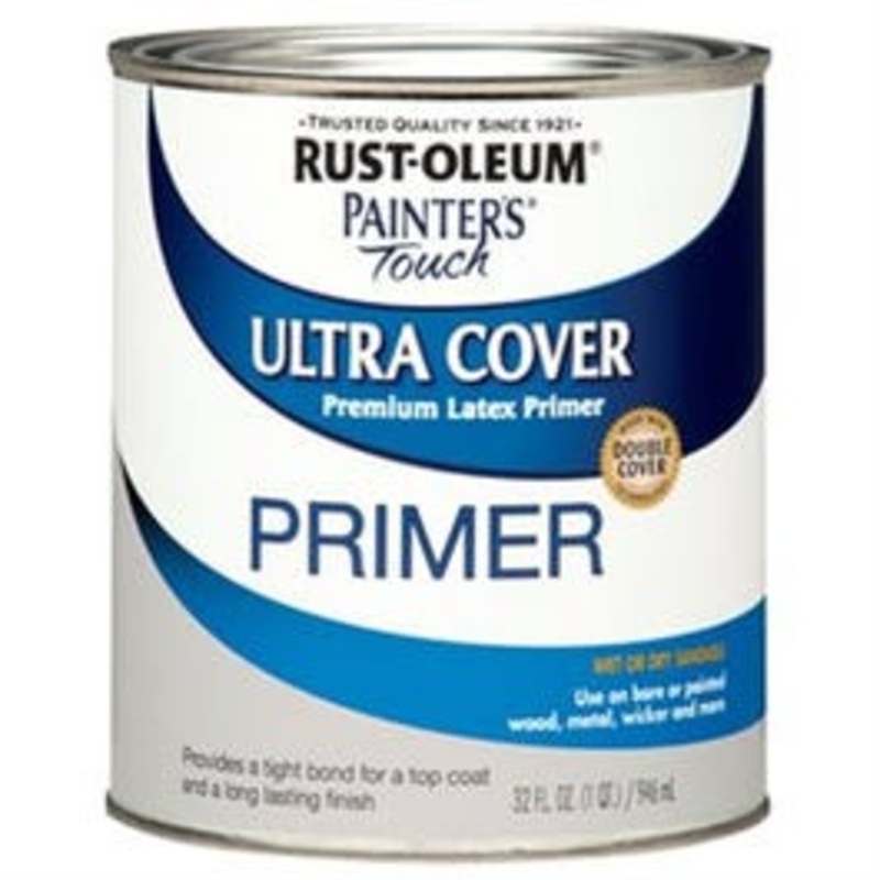 Painter’s Touch Ultra Cover Latex Primer, Gray, Qt.