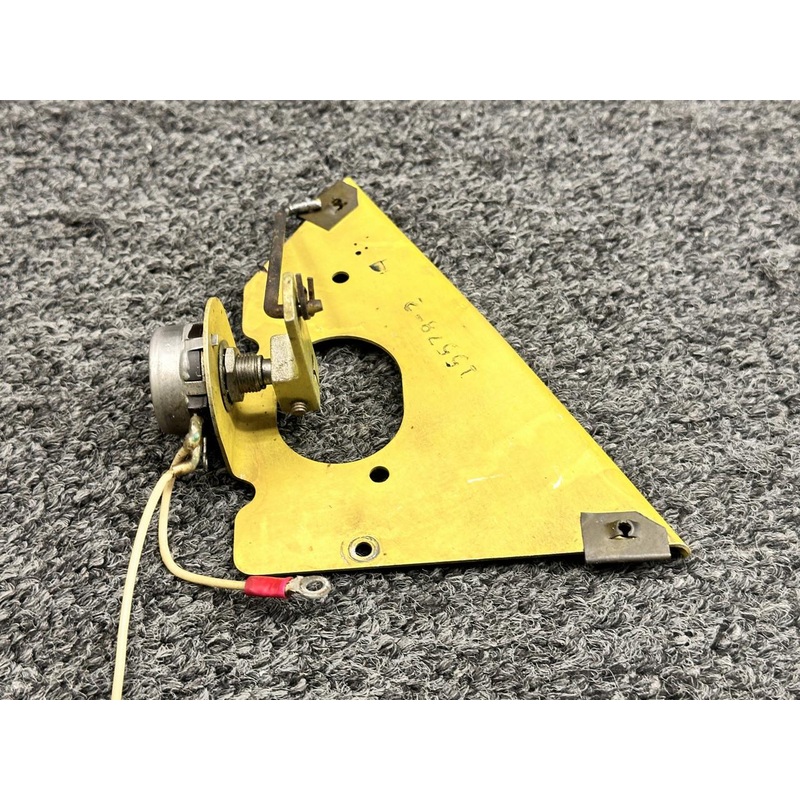 15578-002 Piper PA23-250 Flap Sending Unit Mounting Plate & Switch