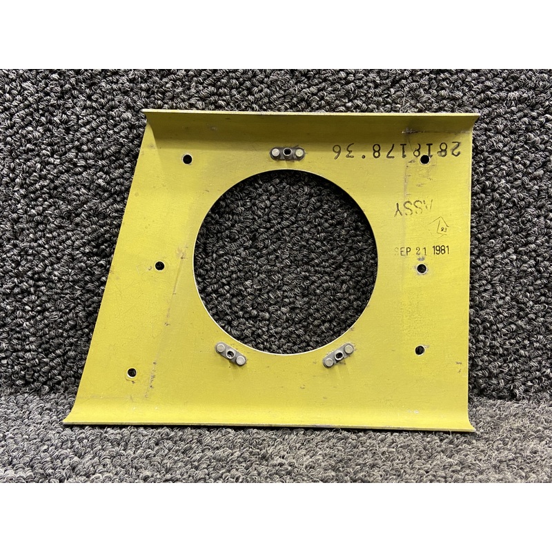 2818178-36 Lear Jet 55 Directional Gyro Mounting Plate RH