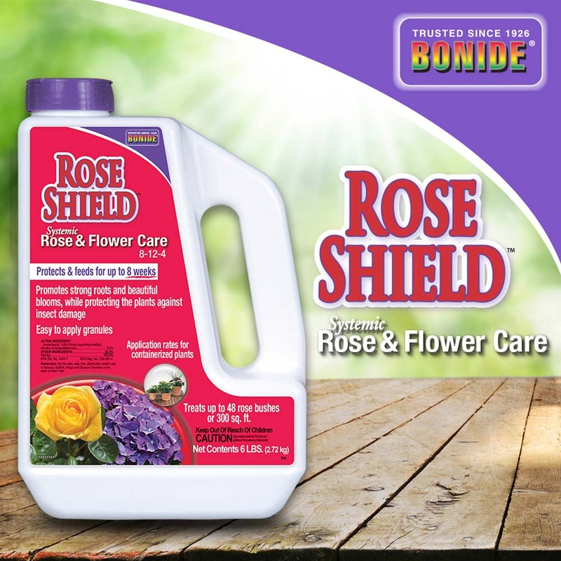 BONIDE Rose Shield Systemic Rose & Flower Care Granules