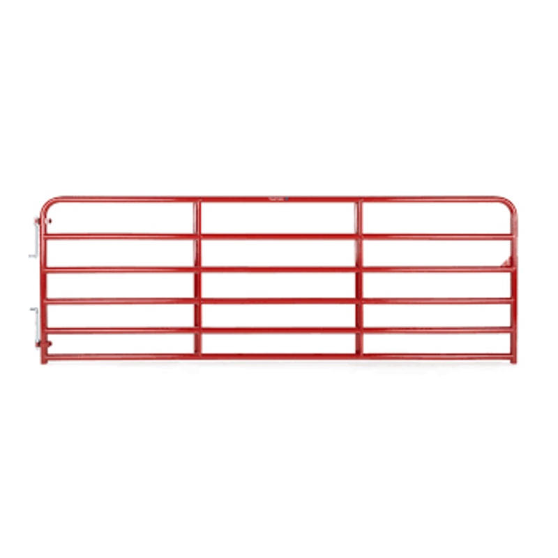 Tarter 10 Ft. Heavy Duty 2 In. 6 Bar Gate Red