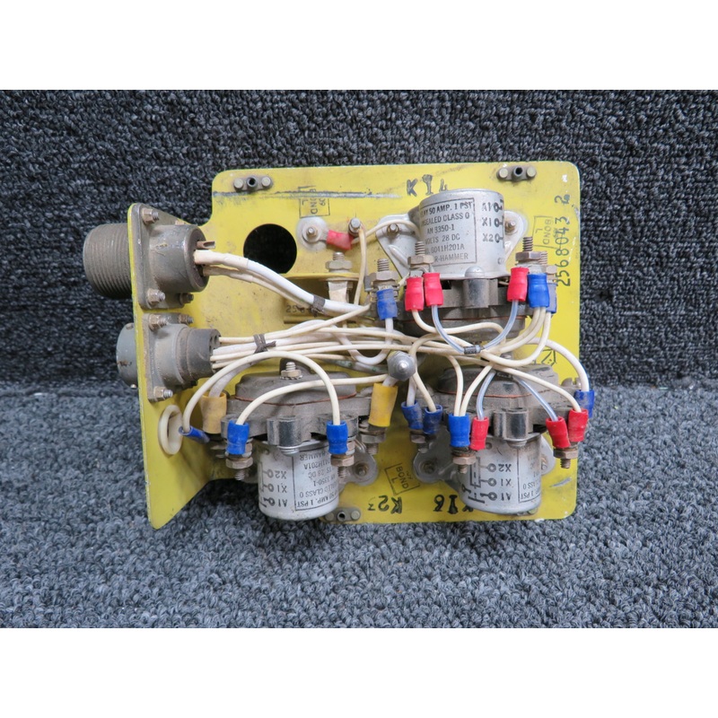 2568041-5 Learjet 35 Relay Panel Assembly
