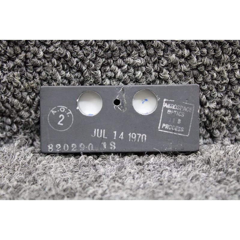 820290-013 Mooney M20F Throttle, Prop, Mixture Control Panel Placard