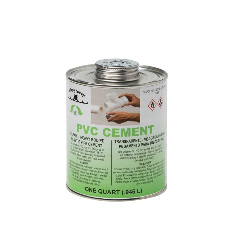 Black Swan’s PVC Cement – Heavy 16 oz.