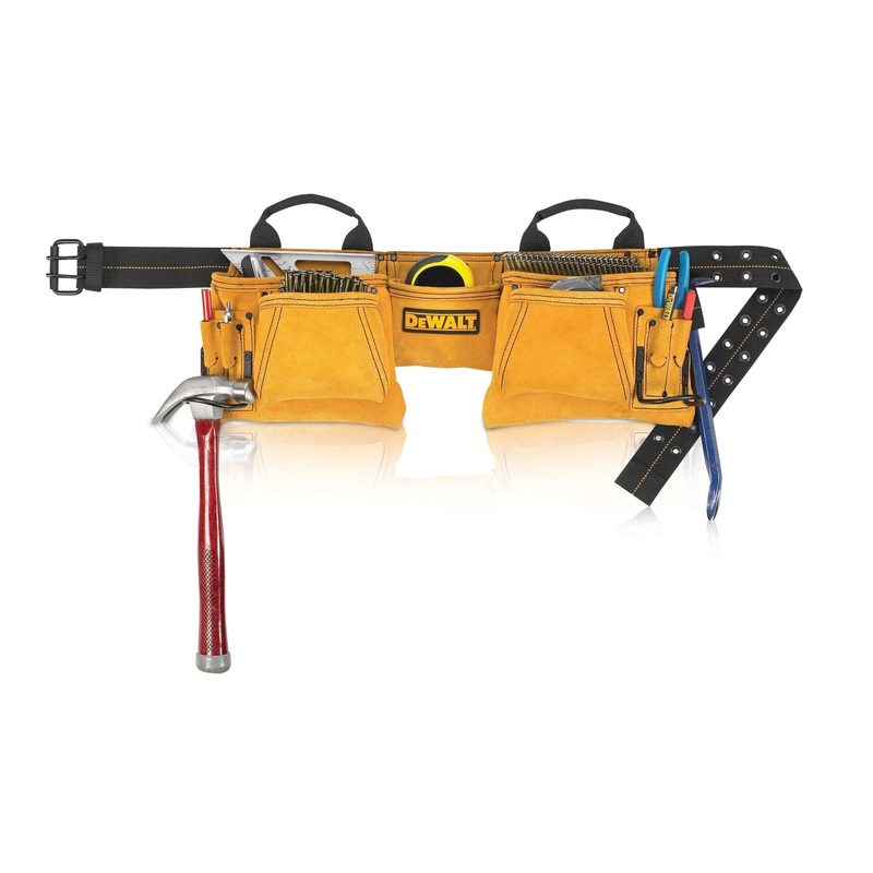 Dewalt 12 – Pocket Carpenter’s Suede Apron