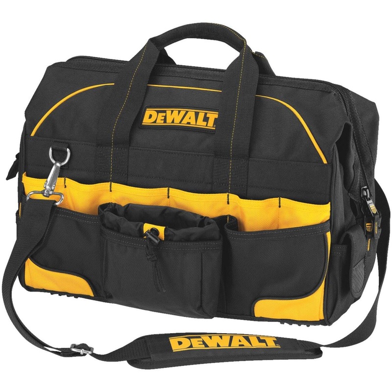 DeWalt 42-Pocket 18 In. Pro Contractor’s Tool Bag