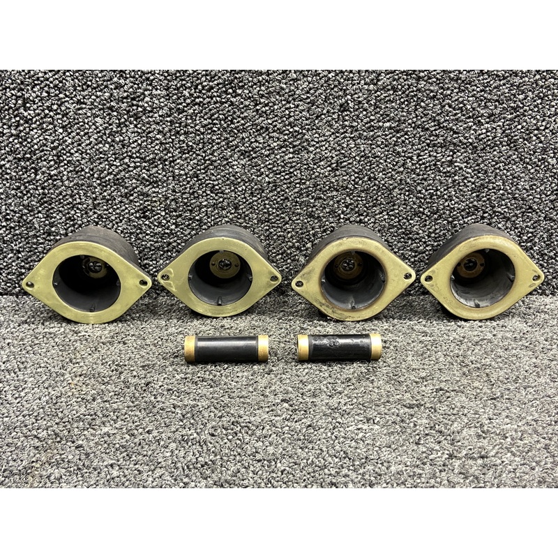 J12454-1, J12454-2 Continental TSIO-520-H4B Engine Shock Mount Set (Incomplete)