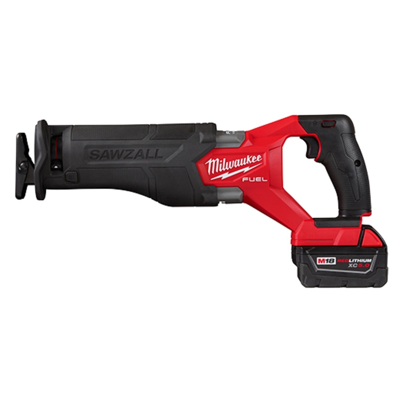 Milwaukee M18 FUEL SAWZALL Recip Saw – 1 Battery XC5.0 Kit 18 V