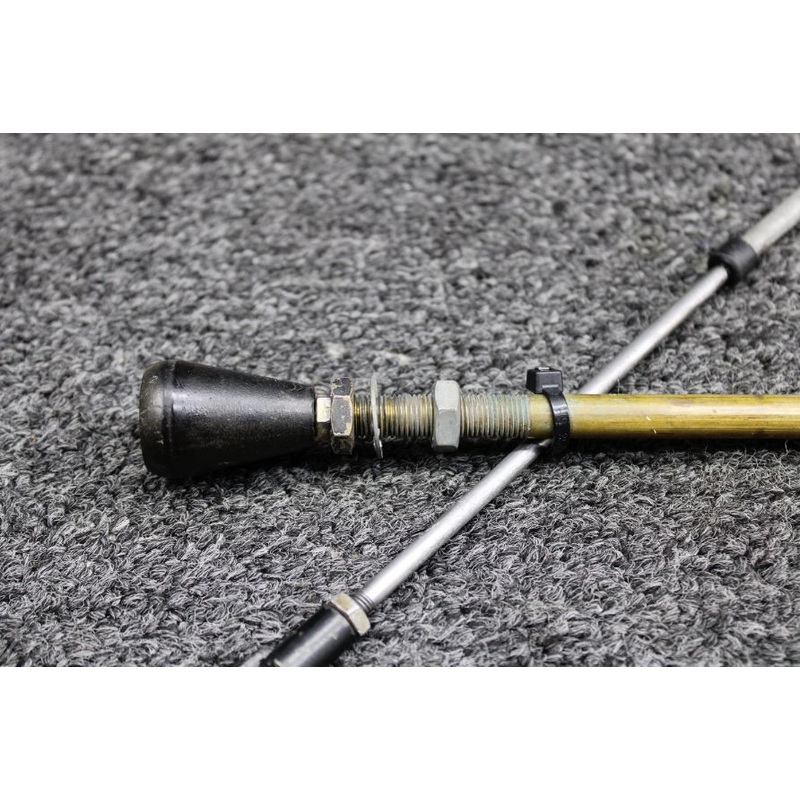 660198-501 Mooney M20J Cowl Flap Control Cable Assembly (Length: 37.75)