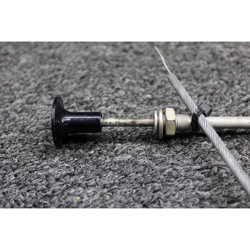 640257-005 Mooney M20F Parking Brake Control Cable Assembly (Length: 25.5)