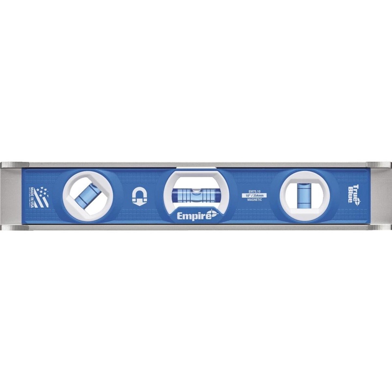 Empire True Blue 10 In. Aluminum Rare Earth Magnetic Torpedo Level