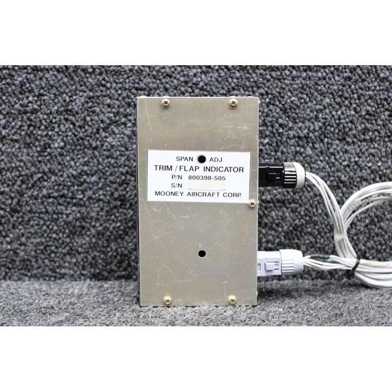 800398-505 Mooney M20M Elevator Trim and Wing Flap Position Indicator