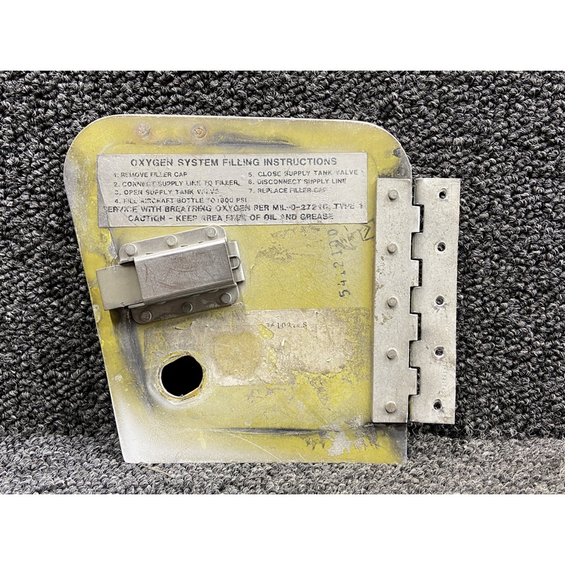 5412100-29 Lear Jet 55 Dorsal Fin Oxygen Access Door Assembly