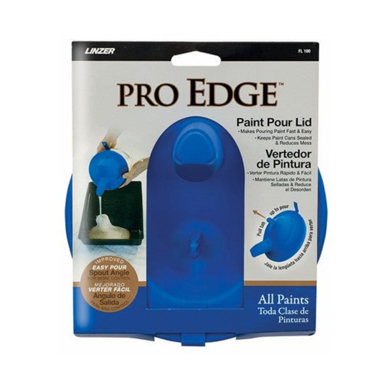 Linzer ProEdge Paint Pour Lid|For 1 Gallon Paint Cans