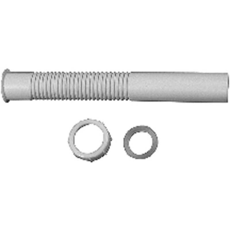 TAILPIECE FLEX 1-1/2 X 12 WH