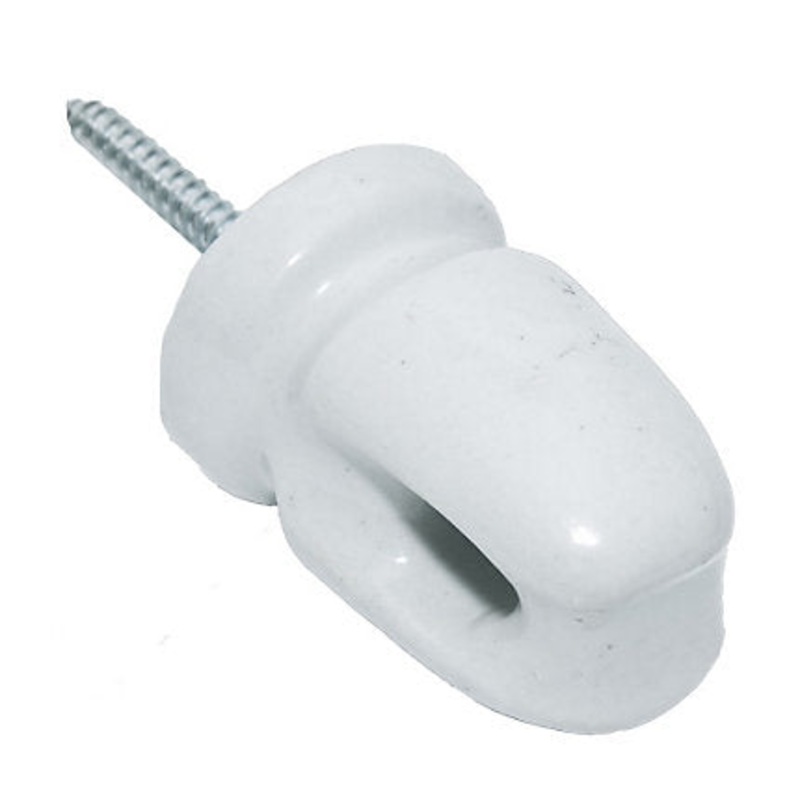 Zareba Large Ceramic Lag Screw Insulator