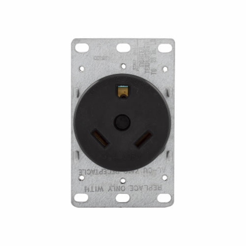 Eaton Cooper Wiring Power Device Receptacle, 30A 125V Brown