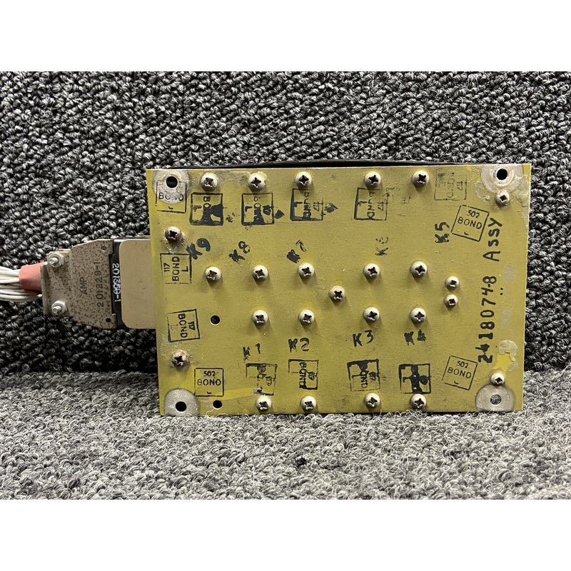 2418074-8 Lear Jet 55 Stabilizer De-Ice Heat Relay Box Assembly
