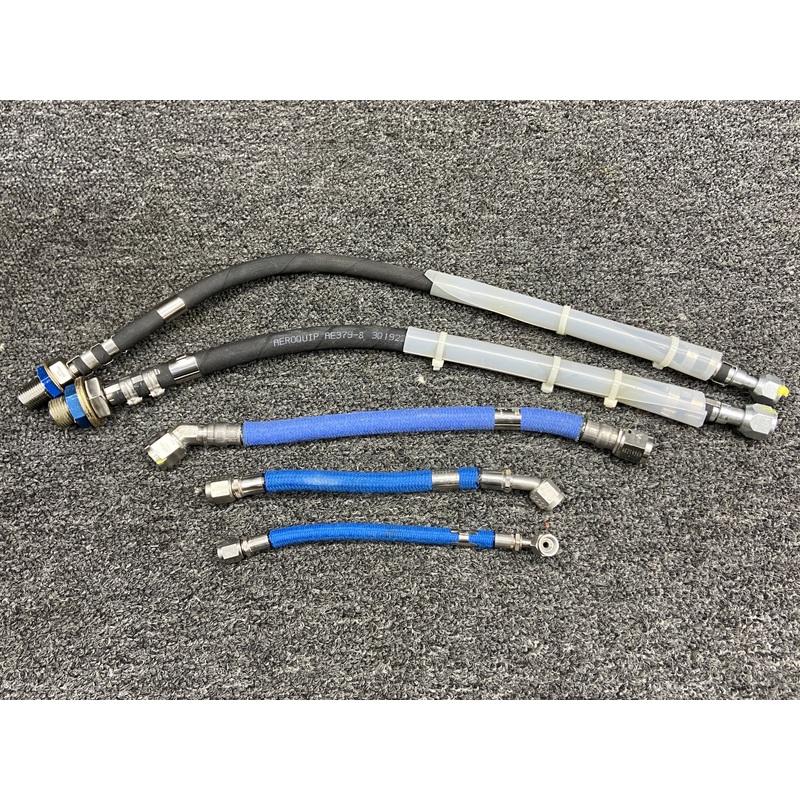 124K002-4CR-0083, 124K003-6CR-0092 Piper M600 Hydraulic Hose Set