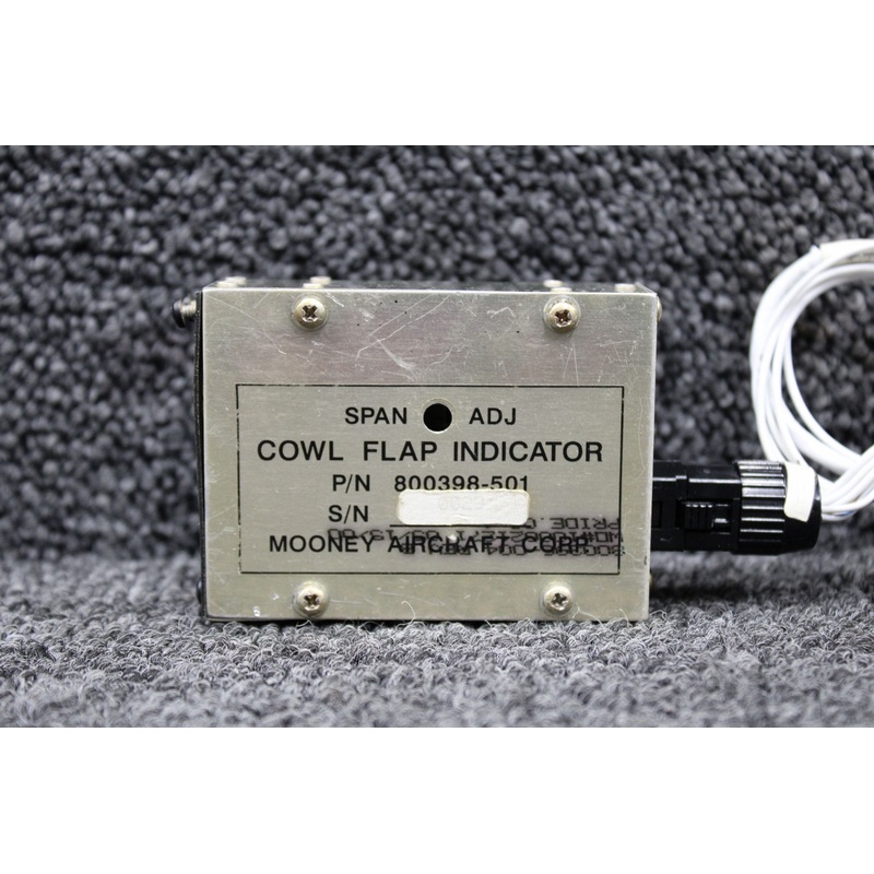 800398-501 Mooney M20M Cowl Flap Position Indicator