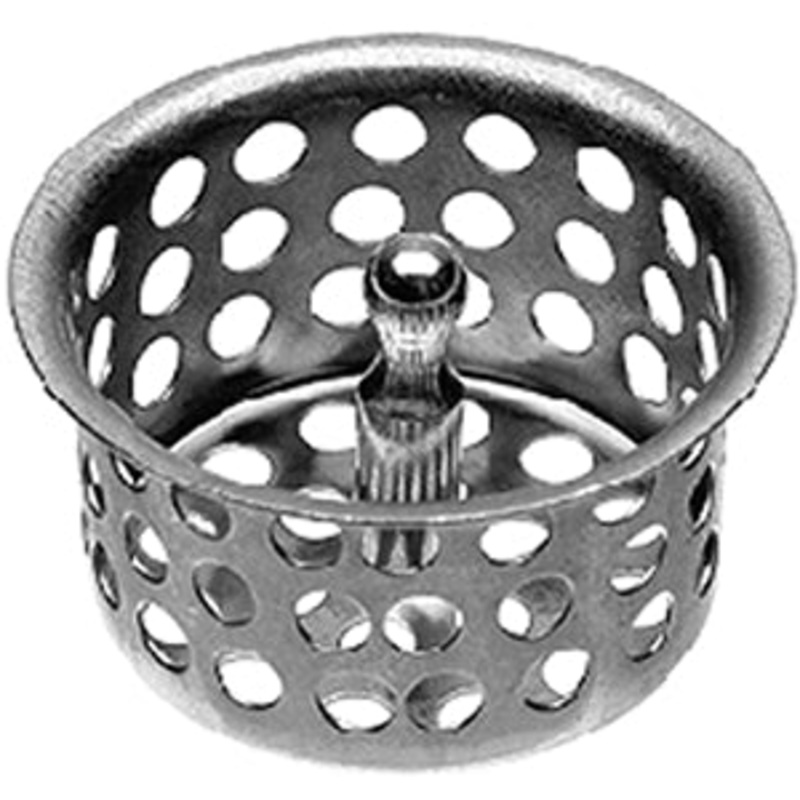BASKET STRAINER W/POST 1-7/8