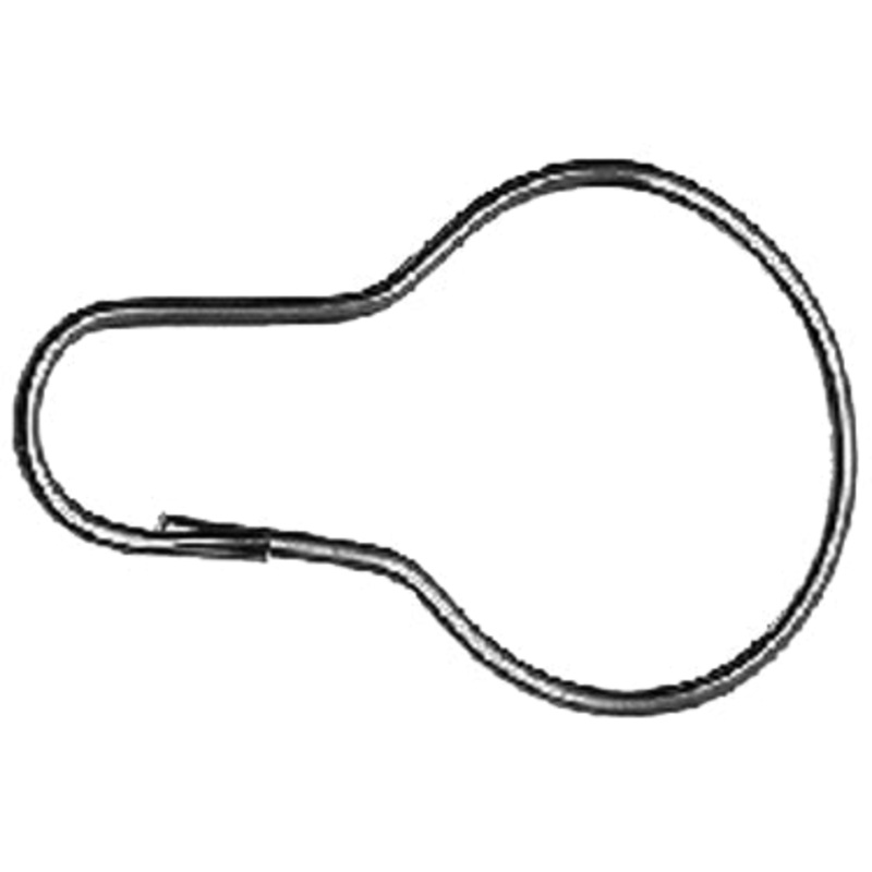 SHOWER CURTAIN HOOKS 12/CD