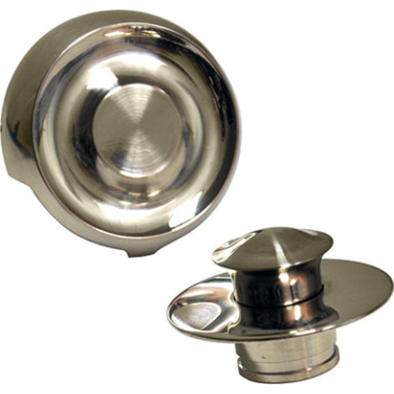 UNIVERSALE TUB DRAIN TRIM KIT NICKEL