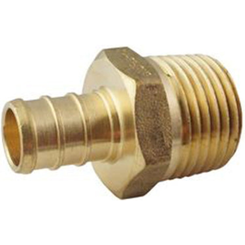 BRASS ADAPTER 1/2 IN X 3/4 IN