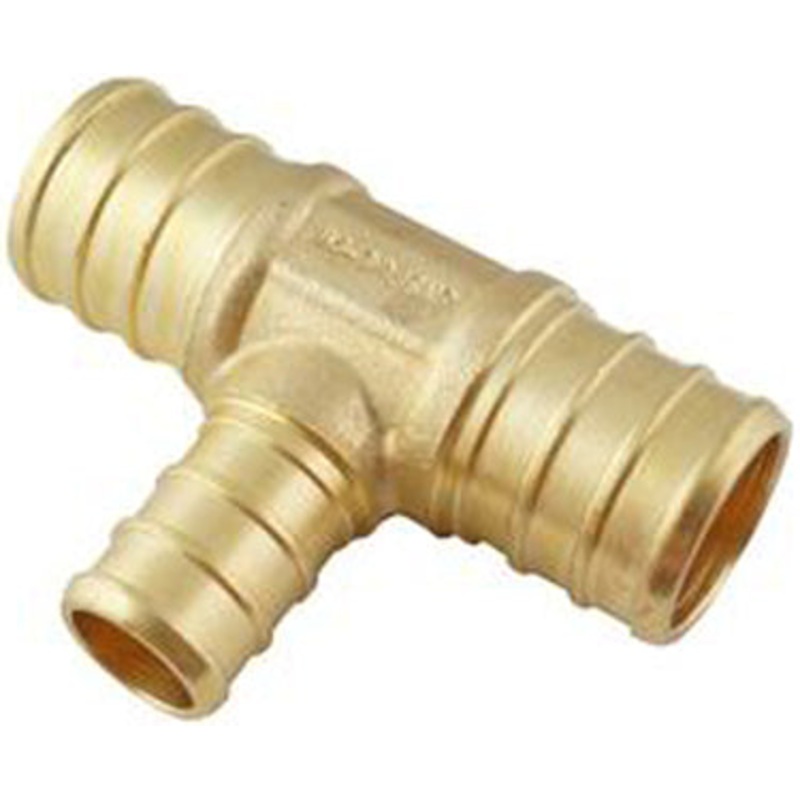 BRASS T 3/4 IN X 3/4 IN X 1/2 IN