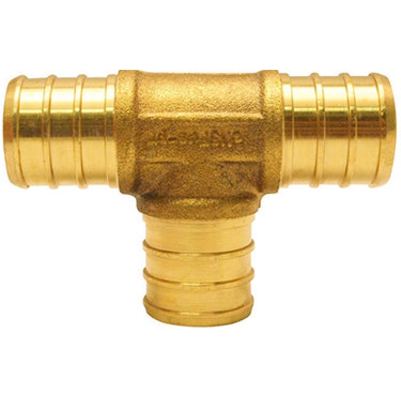 TEE BRASS 3/4 IN X 3/4 IN 10PK
