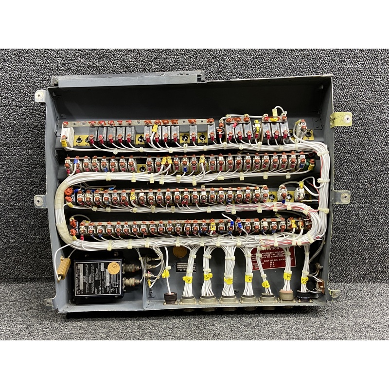 5508818-086-619 Lear Jet 55 Pilot Side Circuit Breaker Panel Assy w Autoformer