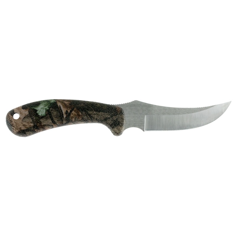 Case 18336 Ridgeback Hunter 4.13 Skinner Plain Steel Synthetic Camo Handle Fixed