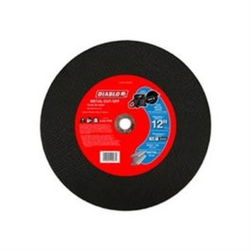 Metal Cut-Off Discs, 12 x 1/8-In. x 20mm