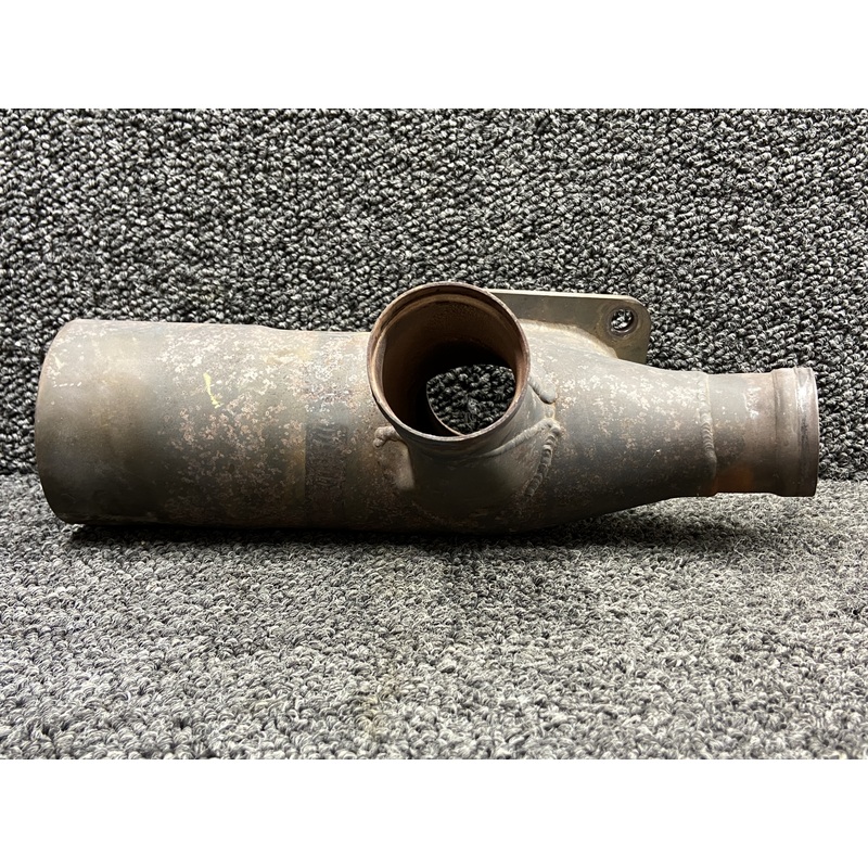 1250860-105 (Use:1250860-122) Cont TSIO-520-H4B Exhaust Stack Inlet w Probe Hole