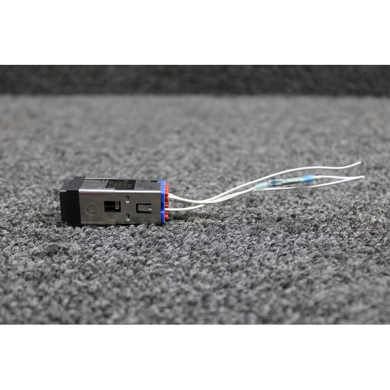 M22885-108-4017B Learjet 55 Pull Up, GND Prox Push Button Illuminated Switch