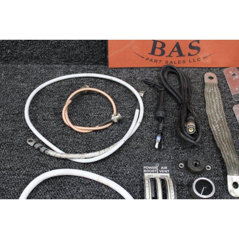 Mooney M20F Goodie Bag with Battery Cables, Switches, Knobs, etc