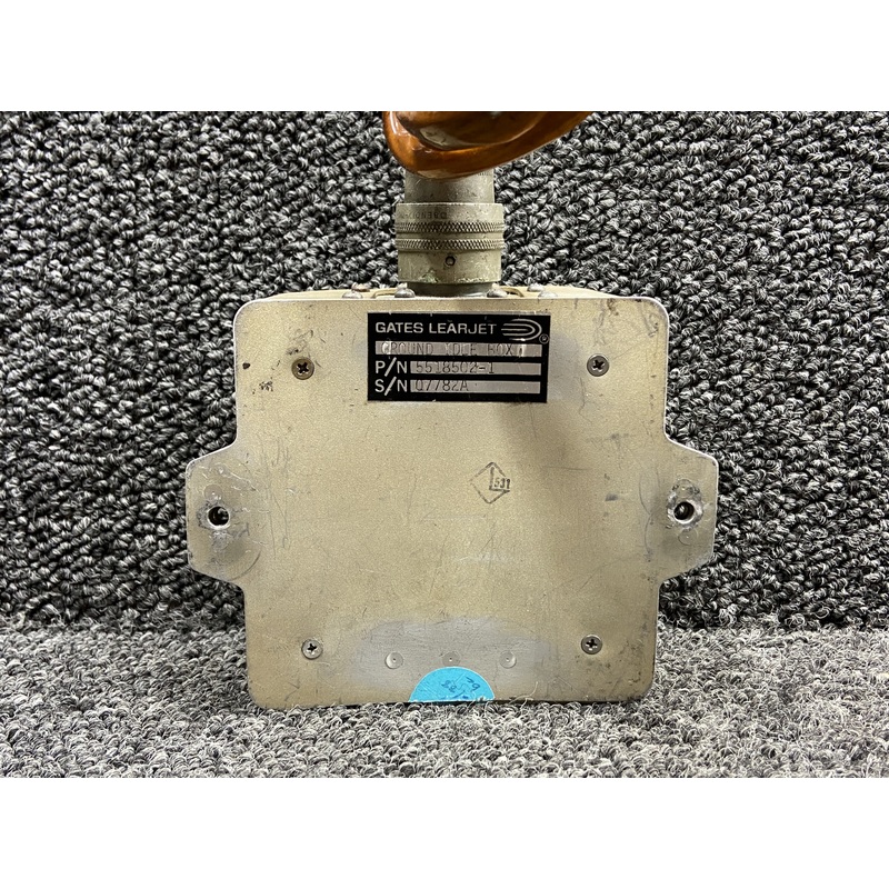 5518502-1 Lear Jet 55 Ground Idle Relay Box Assembly (Damaged Housing)